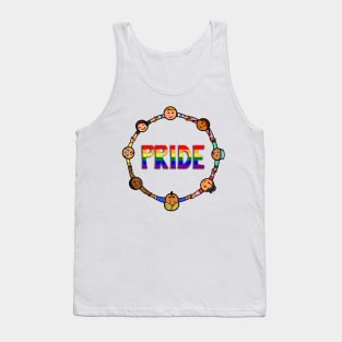 Group of People Holding Hands Gay Pride Tank Top